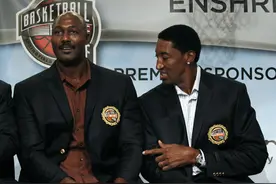 巨星名人堂介绍人：乔丹选择自己偶像，大虫选择感恩图片