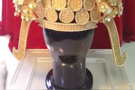 萧后凤冠仿制成功，将在扬州博物馆展出图片