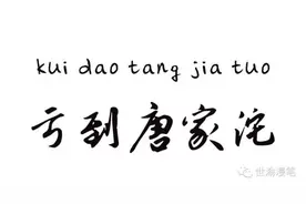 重庆方言之 —— 亏到唐家沱图片