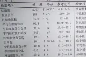 解读血常规（血小板）图片