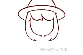 简笔画可爱的小女孩图片