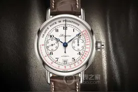 优雅与运动 浪琴脉搏计时码表图片