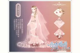 奇迹暖暖玩家手绘套装花环夫人 宛若谪仙图片