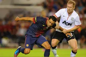 哈维：99年曼联最难对付 斯科尔斯是最强对手图片