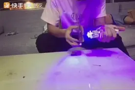 激光的威力太大了，鸟都受不了嘢