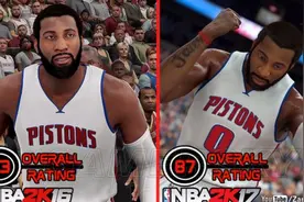 《NBA2K17》与《NBA2K16》球员评分对比视频图片