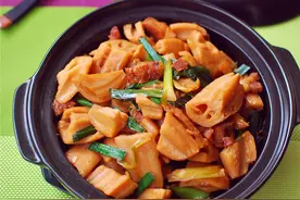 莲藕炆烧腩图片