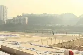 达州人又有耍的地方了！塔沱滨河公园雏形初现！图片