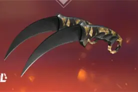 CF速度最快的近身武器：鹰爪迷彩武器测评图片