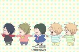 超萌动画短片：一群萌娃手牵手走路太可爱了，经典片段视频封面