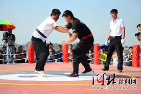 CCTV5《武林大会》太极推手选拔赛在邯郸永年举行图片