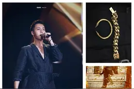160911 总价值两百多万的首饰 陈伟霆演唱会的时尚行头图片
