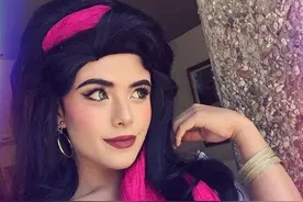 22岁小伙扮公主上瘾 你能看出这是男人吗?（组图)图片