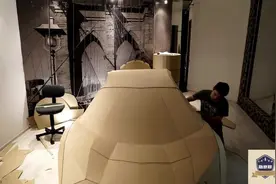 用纸壳做的兰博基尼帅极了，这动手能力强视频封面