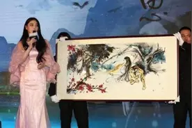 不少明星会画画 但霍建华黄子韬的画却很丑萌图片