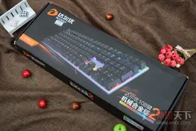 烧友评测玫瑰金机械键盘 达尔优机械合金版 2代 108键 开箱评测图片