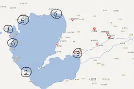 初冬泸沽湖图片