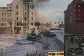 坦克世界：苏系顶级怪兽中坦终于来了，四根履带不怕断履视频封面