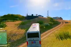 看门狗2：驾驶旅游大巴直接开上了山顶，都不需要越野车了