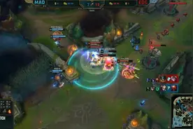 EDG强势碾压MAD，IBoy六神装卡萨输出爆表，没人开团那我ADC开团