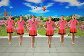 心飞翔舞蹈《山里红》16步，简单易学，好听好看，适合初学者