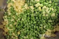 包子来了！一次性发酵土豆豆角包子做法！图片
