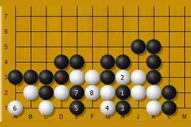 围棋妙手死活之——左右逢源图片