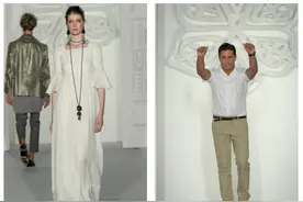 2017伦敦时装周Daks秀场 异域风情的英式性感略带复古图片