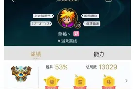LOL玩家：国服真没救了！草莓都上王者了！图片
