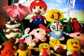 超轻粘土作来袭！一起捏一只龙猫送人吧！图片