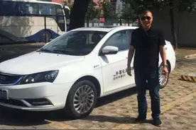 北京四环实测帝豪EV，续航里程有亮点图片
