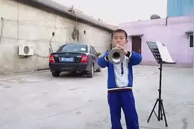 10岁小孩唢呐独奏 女儿情 比原唱都好听图片