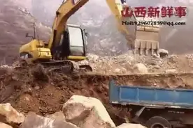 卡特312液压挖掘机山西永济山上干活很给力！图片