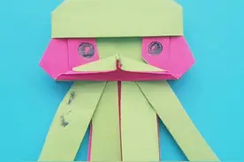 折纸小章鱼，简单可爱*^o^*#折纸 #手工 #@抖音小助手视频封面