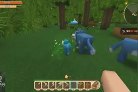 迷你世界生存第3期-01狗狗受伤需要吃肉