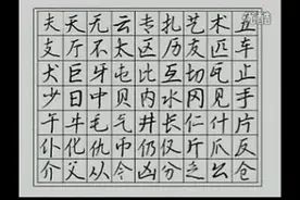 王羲之第54代孙教你写钢笔行书——一划至七划视频封面