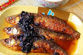 无骨香酥豆豉鱼图片