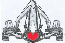 3000万不可怕！挖机哥学会这几招，泡到女神不是梦！图片