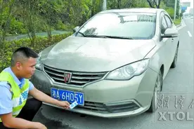 湘潭：“套牌”又现新花招 利用磁铁“变”号牌图片