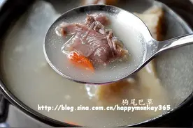 清炖牛尾汤图片