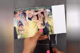 教你怎么用CD盒做个性相册，太完美了！