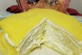 千层榴莲蛋糕的做法步骤图片