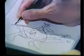 著名国画大师叶浅予现场画舞蹈人物视频视频封面