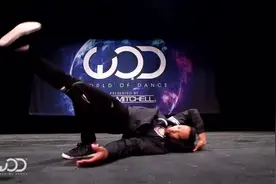 Bboy Morris在WOD世界齐舞大赛上的精彩个人秀图片