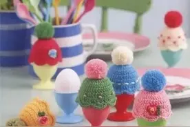 批量制作毛线球的方法 织爱公益小帽素材图片