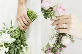 不能忽略的婚礼摄影小细节：浪漫唯美婚戒照图片
