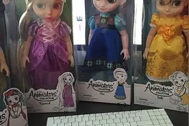 女孩的生日礼物：Disney 迪士尼 动画大师系列沙龙娃娃 开箱图片