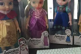 女孩的生日礼物：Disney 迪士尼 动画大师系列沙龙娃娃 开箱图片