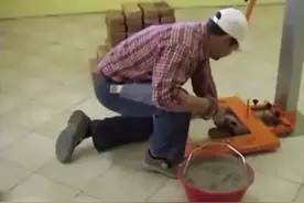 原来旋转的柱子，竟这样砌出来的！