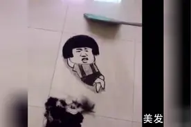 用头发渣拼出的各种表情包视频封面